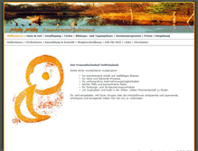Tablet Screenshot of moinmoin.ahornblau.com